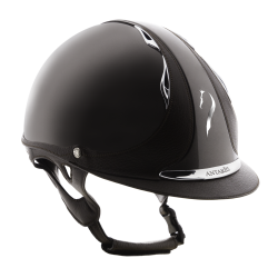 Casque Antares Origin Premium visière standard Bison vernis