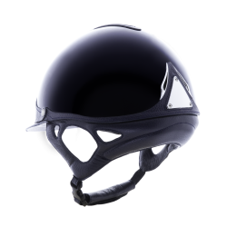 Antares Origin Premium helm met standaard klep Blauw lakleder