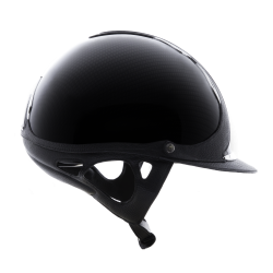 Antares Origin Premium helm met standaard klep Zwart / zwart