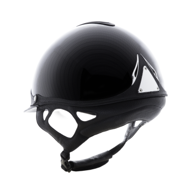 Antares Origin Premium helm met standaard klep Zwart / zwart