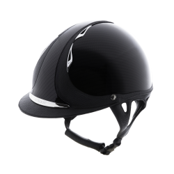 Antares Origin Premium helm met standaard klep Zwart / zwart