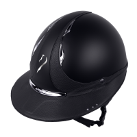 Casque Antares Origin Galaxy visière Eclipse Swarovski Noir / cuir noir