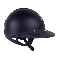 Antares Origin Galaxy-helm met Eclipse-klep Blauw / blauw leer Antares Origin Galaxy-helm met Eclipse-klep Blauw / blauw leer