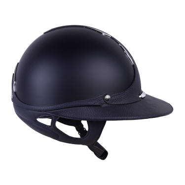 Antares Origin Galaxy-helm met Eclipse-klep Blauw / blauw leer Antares Origin Galaxy-helm met Eclipse-klep Blauw / blauw leer