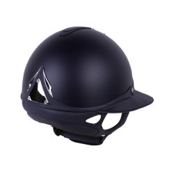Casque Antares Origin Galaxy visière Eclipse Bleu / cuir bleu