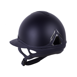 Antares Origin Galaxy-helm met Eclipse-klep Blauw / blauw leer Antares Origin Galaxy-helm met Eclipse-klep Blauw / blauw leer