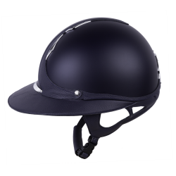 Antares Origin Galaxy-helm met Eclipse-klep Blauw / blauw leer Antares Origin Galaxy-helm met Eclipse-klep Blauw / blauw leer