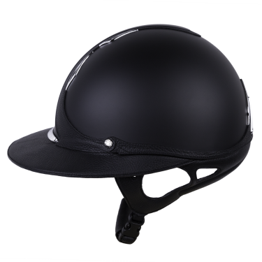 Casque Antares Origin Galaxy visière Eclipse Noir / cuir noir Casque Antares Origin Galaxy visière Eclipse Noir / cuir noir