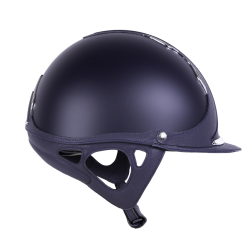 Casque Antares Origin Galaxy visière standard Bleu / cuir bleu