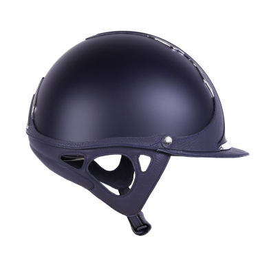 Casque Antares Origin Galaxy visière standard Bleu / cuir bleu