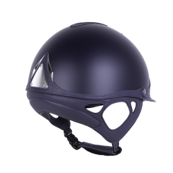 Casque Antares Origin Galaxy visière standard Bleu / cuir bleu