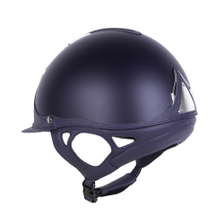 Casque Antares Origin Galaxy visière standard Bleu / cuir bleu