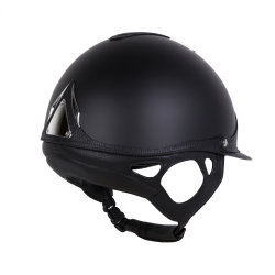 Casque Antares Origin Galaxy visière standard Noir / cuir noir