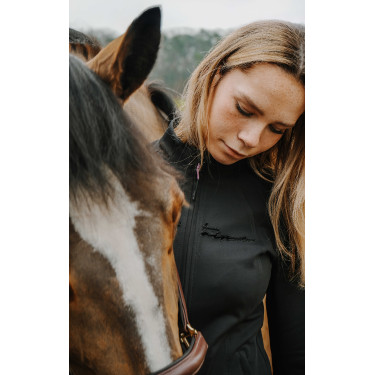 Bodywarmer Je t'aime Equithème Ilona dames Zwart