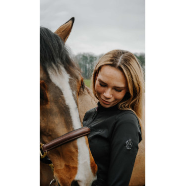 Bodywarmer Je t'aime Equithème Ilona dames Zwart