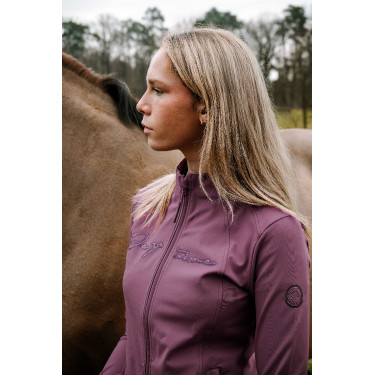 Bodywarmer Je t'aime Equithème Ilona dames Llilas Violet