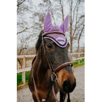 Bonnet chasse-mouches Equithème Pearl Lavande Violet