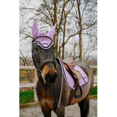 Bonnet chasse-mouches Equithème Pearl Lavande Violet