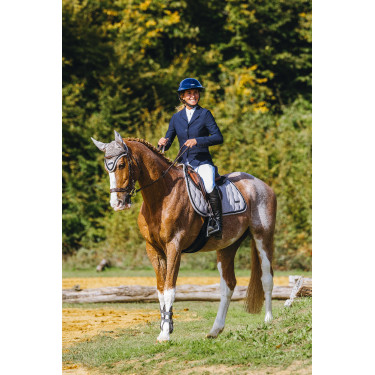 Vliegendeken-oornetje Equithème Pearl Taupe Bruin