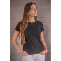 Dames T-shirt Pénélope Techflo Zwart