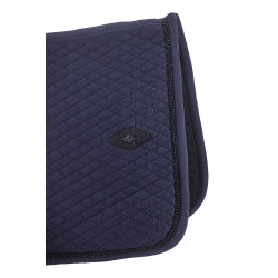 Tapis de selle Pénélope Calisson Marine / noir Bleu
