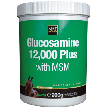 Aliment complémentaire NAF Glucosamine 12000 + MSM Aliment complémentaire NAF Glucosamine 12000 + MSM