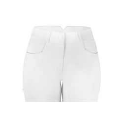 Pantalon Riding World River Femme Blanc Pantalon Riding World River Femme Blanc