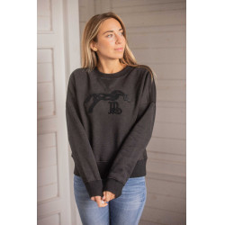 Sweatshirt Pénélope Bianca Zwart
