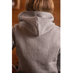 Sweat-shirt Pénélope Tressy Flock Gris clair
