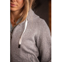 Sweat-shirt Pénélope Tressy Flock Gris clair
