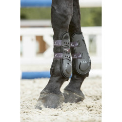 Guêtres LeMieux Confort Impact Responsive Gel Noir Guêtres LeMieux Confort Impact Responsive Gel Noir