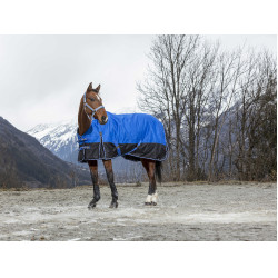 Equithème Tyrex Aisance 1200D High Neck deken Koningsblauw