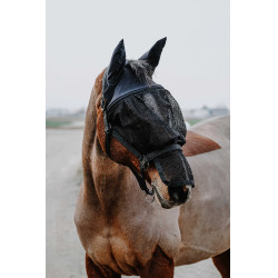 Halster + masker Equithème Zwart Halster + masker Equithème Zwart