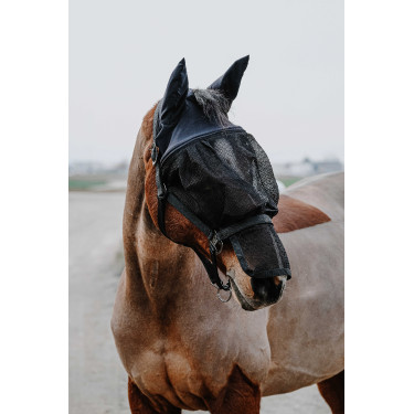 Halster + masker Equithème Zwart Halster + masker Equithème Zwart