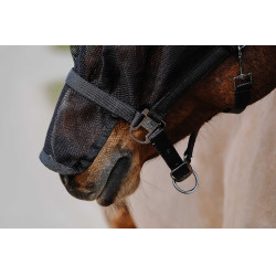 Halster + masker Equithème Zwart Halster + masker Equithème Zwart