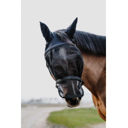 Halster + masker Equithème Zwart Halster + masker Equithème Zwart