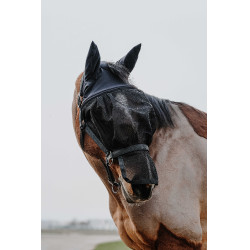 Halster + masker Equithème Zwart Halster + masker Equithème Zwart