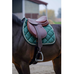 Tapis de selle Equithème Classic Vert foncé