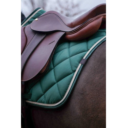 Tapis de selle Equithème Classic Vert foncé