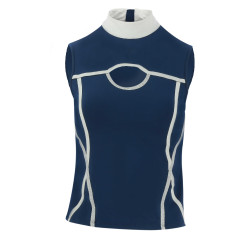 Polo Equithème Puebla zonder mouwen Polo Equithème Puebla zonder mouwen