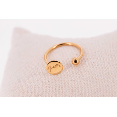 Bague Pénélope Lisa Dorée Bague Pénélope Lisa Dorée