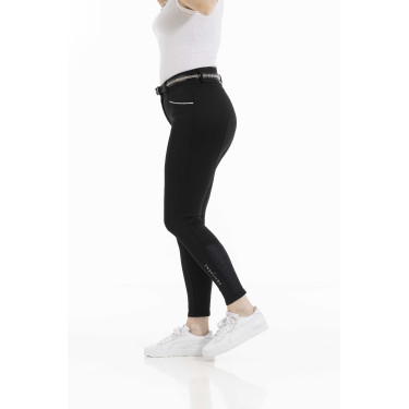 Pantalon Equithème Claudine fond silicone Noir