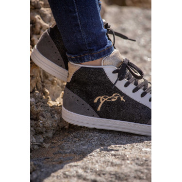 Sneakers Jupiter High Top Pénélope Zwart / grijs