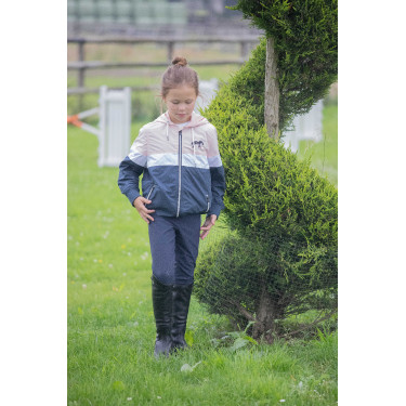 Blouson Eden door Pénélope Celecce Marineblauw