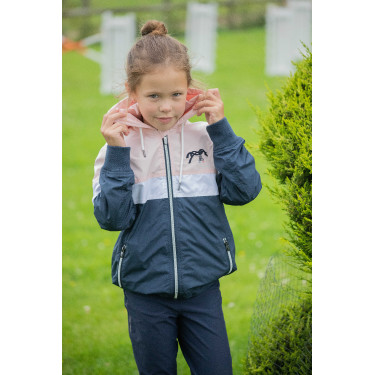 Blouson Eden door Pénélope Celecce Marineblauw