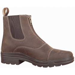 Boots Leoni Cuir Huilé T de T Marron foncé