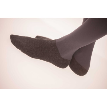 Chaussettes Pénélope Luxe Gris