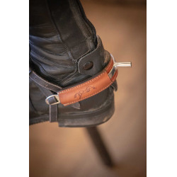 Couvre éperons Pénélope Spurs Cognac Marron Couvre éperons Pénélope Spurs Cognac Marron