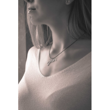 Collier Pénélope équestre Argent