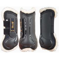 Ontwerpbeschermers Schapenvacht T de T Zwart